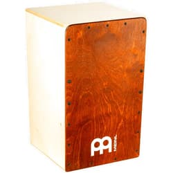 Meinl Percussion Meinl Cajon Box Drum with Internal Snares - MADE IN EUROPE - Almond Birch Frontplate / Baltic Birch Body, Snarecraft Series, 2-YEAR WARRANTY (SC100AB)