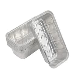Waytiffer Loaf Pans [25 Pack] 2Lb Heavy Duty Disposable Aluminum Foil Premium Bread Tins Standard Size - 8.5