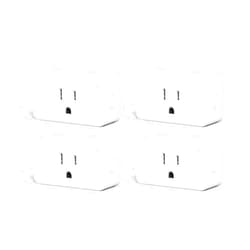 THIRDREALITY Smart Plug Gen3 4 Pack,Precise Real-time Power Meter,15A Outlet, Enhanced Zigbee Repeater,ETL Certified,ZigBee Hub Needed,Work with Home Assistant,Compatible Echo Devices and SmartThings
