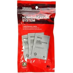 Planet Waves D'Addario Accessories Guitar Humidifier Packs - Two-Way Humidification System Conditioning Packets - For Restoring to Proper Guitar Humidification Level - 3 Restore Conditioning Packets