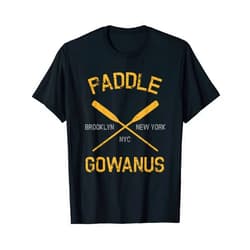 Flashcat Brooklyn NY Brooklynite Gifts Funny Brooklynite Gift Paddle Gowanus Brooklyn NYC T-Shirt