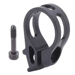 HERCHR Bike Shifters Clamp, 22.2mm Clamp Bike Aluminum Alloy Trigger Clamp Assembly Brake Shifter Clip Bicycle Shifters Clamp Bike Clamp Trigger Clamp Assembly Bike Trigger Clamp for X7/X9/X0/XX/XO1/XX1