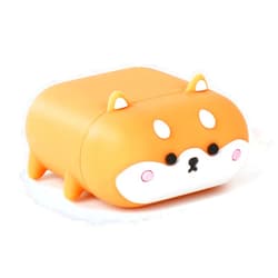 YONOCOSTA Cute Airpods Case, Airpods 2 Case, Corgi Dog Cool Funny 3D Animals Cartoon Puppy Shaped Full Protection Shockproof Soft Silicone Charging Case Cover Skin for Airpods 1st & 2nd Generation