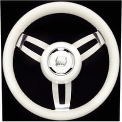 Uflex MOROSINI U/CH/W - White Poly Grip Chrome Hub 13.8