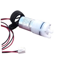 CrocSee DC 12V Mini Food Grade Self Priming Diaphragm Fresh Water Transfer Pump 1.3LPM, Replacement Pump for Ice Maker, Coffee Machine, Water Dispenser