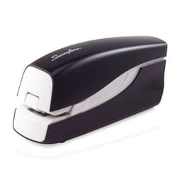 Swingline Electric Stapler, 20 Sheet Capacity, Portable, Full Strip, Plug In or Battery, Black (48200)