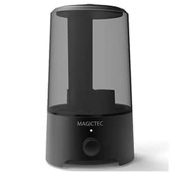 Magictec Cool Mist Humidifier, Magictec 2.5L Bedroom Essential Humidifier Diffuser, Baby Humidifier with Adjustable Mist Output, Auto Shut Off, Super Quiet 360° Nozzle- Lasts Up to 24 Hours BLACK