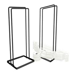 TXINBT 2 Pack Hanger Organizer,Clothes Hanger Stacker for Closet Laundry Room，Can accommodate 110 Wire Hangers，Hanger Storage That fits Hangers