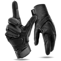 Benlari Mens Winter Warm Motorcycle Gloves,Snowing Rainproof Riding Gloves with Touchscreen, Motorcycle Snowing Gloves for Men, Warm Motorcycle Gloves for Riding, ATV, UTV, Snowmobile