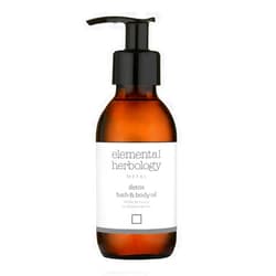 Elemental Herbology Detox Bath & Body Oil 5.0 fl oz – Invigorating Aromatherapy Oil with Rosemary, Grapefruit & Juniper Berry – Stimulates Circulation, Promotes Detox & Refreshes Mind and Body