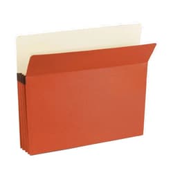 Blue Summit Supplies Blue Summit Expanding File Pockets, Letter Size, 3.5” Expansion, Redrope – 10 Folders