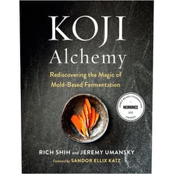 By Jeremy Umansky (Author), Rich Shih (Author), Sandor Ellix Katz (Foreword) & 0 more Koji Alchemy: Rediscovering the Magic of Mold-Based Fermentation (Soy Sauce, Miso, Sake, Mirin, Amazake, Charcuterie)