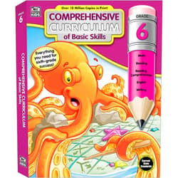 By Thinking Kids (Compiler), Carson Dellosa Education (Compiler) Carson Dellosa Comprehensive Curriculum of Basic Skills 6th Grade Workbooks All Subjects, Reading Comprehension, Language Arts, Grammar, Math, and Writing Practice, Classroom or Homeschool Curriculum