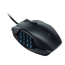 Logitech G600 MMO Gaming Mouse, RGB Backlit, 20 Programmable Buttons