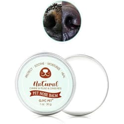 GJYC PET Pet Nose Balm for Dogs & Cats - Natural Healing & Moisturizing Balm for Dry, Cracked Snouts - Plant-Based, Soothing Skin Formula
