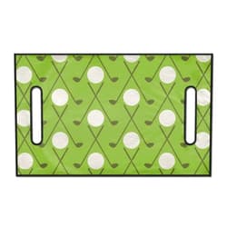 Panskyllis Golf Cart Seat Covers Machine Washable Golf Cart Seat Blanket Reusable Golf Cart Decorations wikth Holes