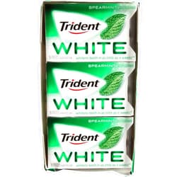 Trident White Spearmint Dual Pack 12 16-piece packs(192 pieces)