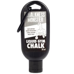 Chalkness Monster SCS Direct Liquid Gym Chalk - 50 mL Refillable Bottle - Chalkness Monster Sport Hand Chalk - Premium, Sweat Resistant, Quick Dry Grip - Chalk for Gymnastics, Rock Climbing, Power Lifting and More