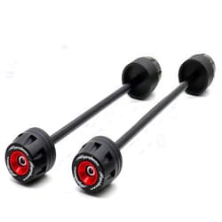 AFGIFT for S┐UZUKI Hayabusa GSX1300R 2008-2022 Motorcycle Front Rear Axle Fork Wheel Protector Sliders Falling Protection (Color : Red, Size : 1 Pair)