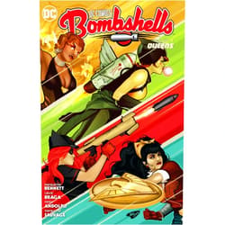 By Marguerite Bennett (Author), Laura Braga (Illustrator), Mirka Andolfo (Illustrator), Marguerite Sauvage (Illustrator), Richard Ortiz (Illustrator) & 1 more DC Comics Bombshells 4: Queens