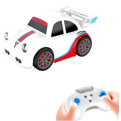 PanniOhye 3-in-1 Smart RC Car with Follow & Escape Modes, 360° Stunt Drift, Voice/Light Effects, and Pet Play Mode, 4WD Remote Control Car Toy for Kids and Cat Dogs​ (White)