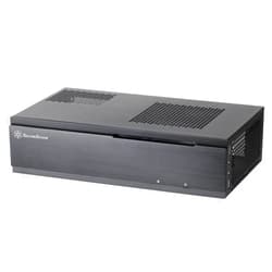 Silverstone Tek 0.8mm Steel Body Mini-ITX Media Center/HTPC Computer Case with Aluminum Front Panel ML06B