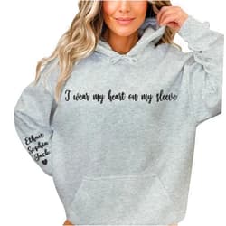 NAZENTI-Custom Mama Embroidered Sweatshirt Kids Names-Personalized Gifts For New Mom, Mommy Birthday, Mothers Day, Christmas