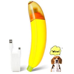 Wenriko Dog Nail Grinder, Cat Nail Trimmer, Super Quiet, Upgraded Electric Dog Nail Clipper with LED Light, USB Rechargeable, for Small Medium Large Dogs & Cats (Yellow)
