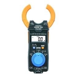 Hioki HiTester 3288-20 Clamp-Meter, 1,000A AC/DC, Conductors to 35mm, Voltage, and Resistance Measurement
