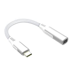Jasput USB C to Mini DisplayPort Adapter,USB Type-C to Mini Displayport Adapter 4K@60Hz & Nylon Compatible with MacBook Pro 2016-2023/Air,ChromeBook Pixel,IPad Pro2018-2020,Galaxy S8-S23 More