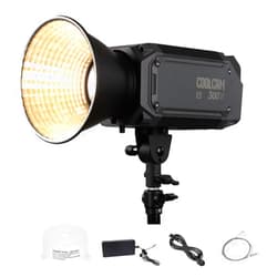 LS Coolcam 300X COB LED Video Light 310W High Power Bi-Color 2700K to 6500K Continuous Output Light,CRI/TLCI≥95,Support APP Control