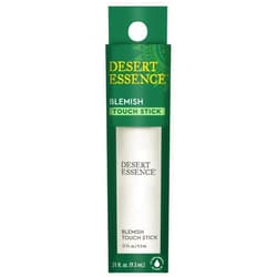 Desert Essence Organic Herbal Blemish Touch Stick with Natural Extracts & Essential Oils - .31 Fl Oz - Antiseptic Tea Tree Oil - Chamomile - Lavender - Palmarosa - Clear & Radiant Skin