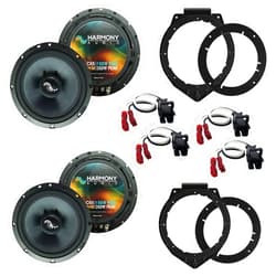 Harmony Audio Compatible with Chevy Cobalt 2005-2010 Factory Premium Replacement (2) C65 Package
