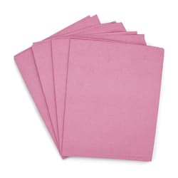 TIDI Avalon Single-Use Medical Patient Drape Sheets, Mauve, 40” x 48” (Pack of 100) ― 2-Ply Tissue ― Pebble Embossed ― Latex-Free Medical Supplies ― Tattoo Supplies (234)