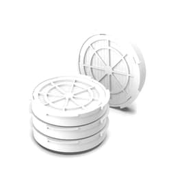 Rosekm 1-Year Pack Air Purifier Replacement Filter for AP001R, True HEPA Filter, 4 Pack