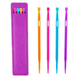 Prasacco That Purple Thang for Sewing, Purple Thangs with Felt Storage Pouches Multifunctional Purple Thang Sewing Sewing Accessories and Supplies for Sewing Craft Projects Use