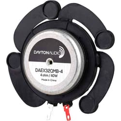 Dayton Audio DAEX32QMB-4 Quad Feet Mega Bass 32mm Exciter 40W 4 Ohm