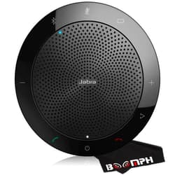 Jabra Speak 510 UC - Portable USB & Bluetooth Conference Speakerphone | Crystal Clear Sound for Meetings Anywhere | Zoom & Google Meet Certified | Optimized for Unified Communications