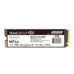 TEAMGROUP MP44 4TB SLC Cache Gen4x4 M.2 2280 PCIe 4.0 with NVMe Laptop & Desktop SSD Solid State Drive R/W Speed up to 7400 / 6900MB/s TM8FPW004T0C101