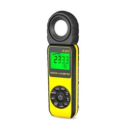 Jdfcdbcvdsudhdsbc Shang-JUN Illuminometer Digital Illuminance Light Meter 0.01~400 000 Lux Foot Candles Luxmeter with 270 Rotated Sensor Light Tester for Homes Agriculture