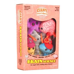 GIANT MICROBES GIANTmicrobes Brain Science Themed Gift Box, Neuroscience Gifts, Brain Gifts, Neurology Gifts, Psychology Gifts, Brain Surgery Recovery Gifts, Plush Keychain, Psychologist Gifts, Brain Keychain