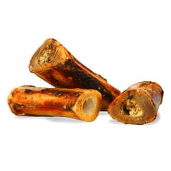 Pet Craft Supply All Natural Healthy Meaty Beef Marrow Bones Dog Chews Treats for Aggressive Chewers Long Lasting Rawhide Free Made in USA Premium Slow Roasted for Puppies Small Medium Dogs 3 Pack