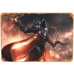 ROKOL Diablo, Malthael, Diablo Iii: Reaper Of Souls Video Game Vintage Metal Tin Signs Kitchen Wall Art Decor Funny Tin Signs Art Posters 8x12 In