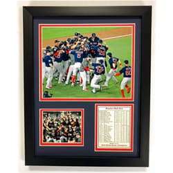 Legends Never Die MLB Boston Red Sox 2018 World Series Champions Framed Photo Collage, Celebration, 12 x 15-Inch