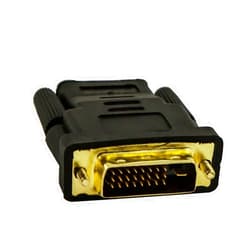 Fullink Gold-Plated DVI-D Dual Link Male to HDMI to Female Adapter - 4K Resolution Ready