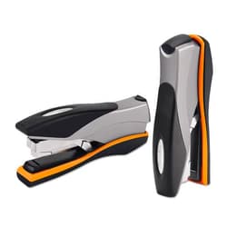 Swingline Stapler, 40 Sheet Capacity, Optima 40, Jam Free, Reduced Effort, Soft Grip, Metal, Orange and Gray (87845)