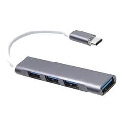 Herolland USB C Hub 3.0, 4-Port USB C to USB Adapter Ultra-Slim USB C Adapter USB Splitter,USB C Dock USB Extender for Laptop,iMac Pro,MacBook Air,Mac,USB to USB C,USB C to USB