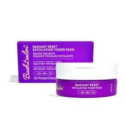 Bushbalm Exfoliating Ingrown Hair Pads - Enhanced with BHA & AHA for Underarm + Bikini Area - Daily Use to Soothe Ingrown Hairs & Razor Bumps - TXA for Dark Spots - Radiant Reset 30 Large Pads
