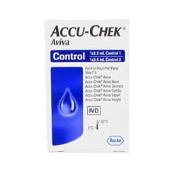 Accu-Chek Aviva Control Solution Level 1 and Level 2 - 2.5ml