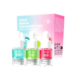 Anua Serum Discovery Trio, Mini Face Serum Travel Size Kit with Hyaluronic Acid, Niacinamide & Azelaic Acid, Hydrating Soothing Gift Set for Women, Korean Skincare Set -10ml/0.33fl.oz × 3EA